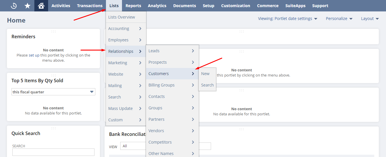 Netsuite Customers And Projects Integration Netsuite Customers And Projects Integration